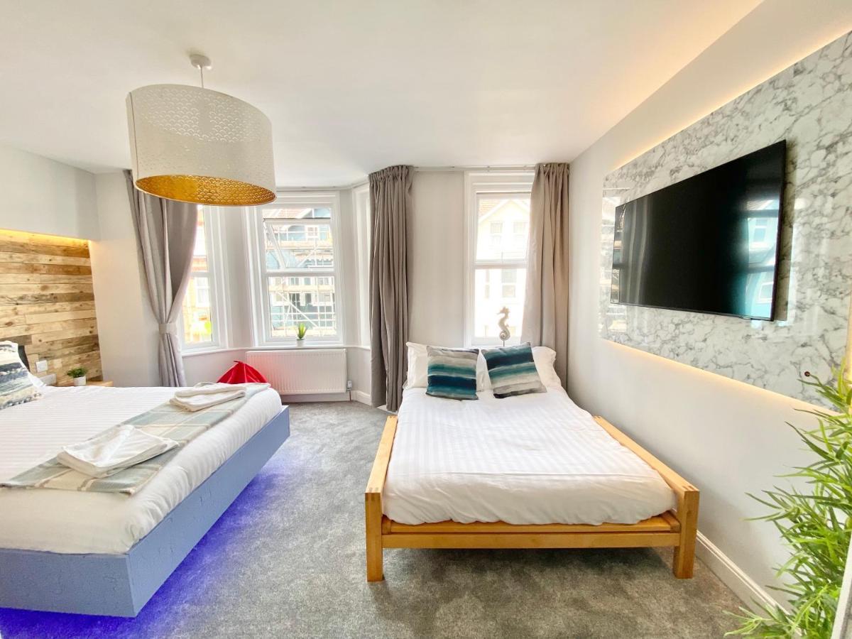 Cloud9 Guest House - By Coastline Retreats - Newly Renovated, Beautiful Ensuite Rooms Near Seafront In Town Centre, Netflix, Superfast Wifi, Communal Kitchen Bournemouth Exterior photo